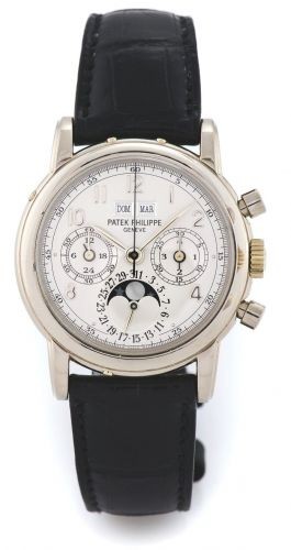 AAA Replica Patek Philippe Perpetual Calendar Chronograph Arabic Watch 3970G_Arabic